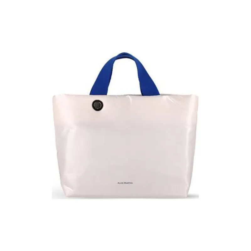 ALICE MARTHA Pure Vegan Leather One Shoulder Handbags Mini Unisex White-0