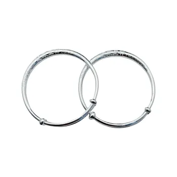 BKBU 999 Fine Silver Bangles Kids'