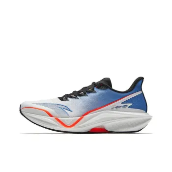 Anta Anti Slip Wear Resistant Low Top Training Running Shoes Men's Blue White Black