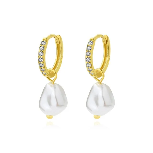 MONI JEWELLERY S925 Sterling Silver Zircon Earrings Women's-0