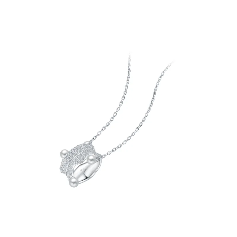 BABYBEI Shell Pearl Necklaces Women's-3
