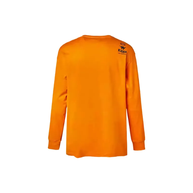 Kappa Outlets T Shirt Men's Koji Orange-1