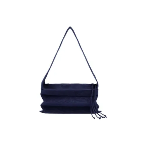JOSEPH&STACEY Recycled Polyester Shoulder Bag Women's Marine Blue