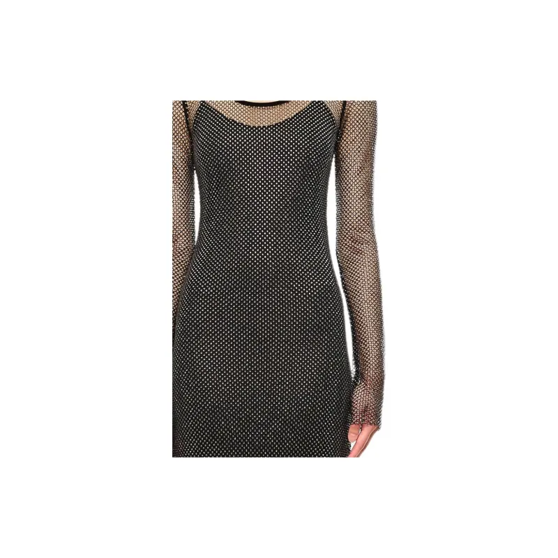 SportMax Embellished Long Sleeved Maxi Dress-4