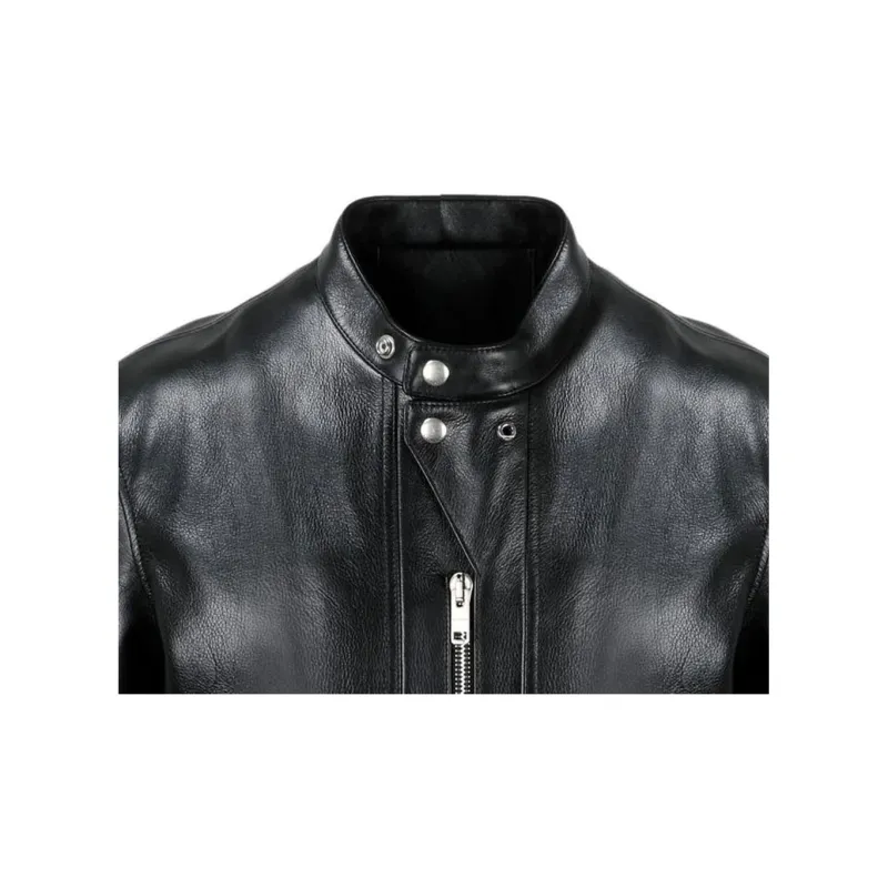 GIVENCHY SS23 Leather Jacket Men's Black-5