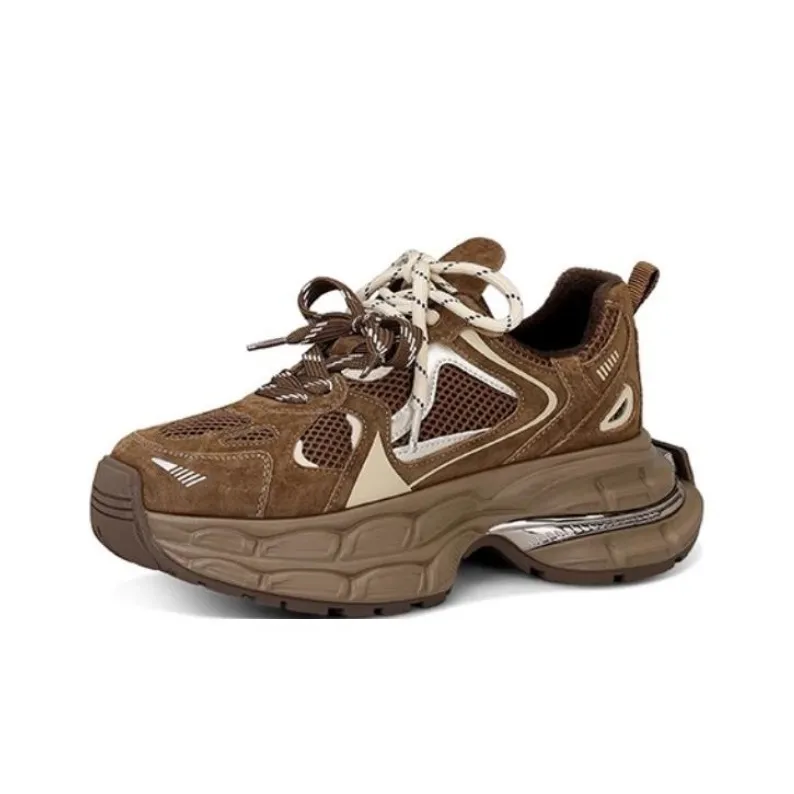 JESSICA SOPHIA Breathable Low-Top Chunky Sneakers Women's-2