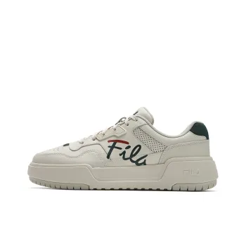FILA CAMPUS Slip Resistant, Abrasion Resistant, Lightweight Low Top Skateboard Shoes Men's White