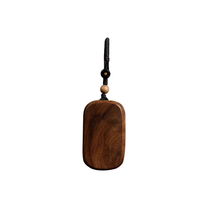 DALONG Old Mountain Sandalwood Wooden Pendant Unisex-8