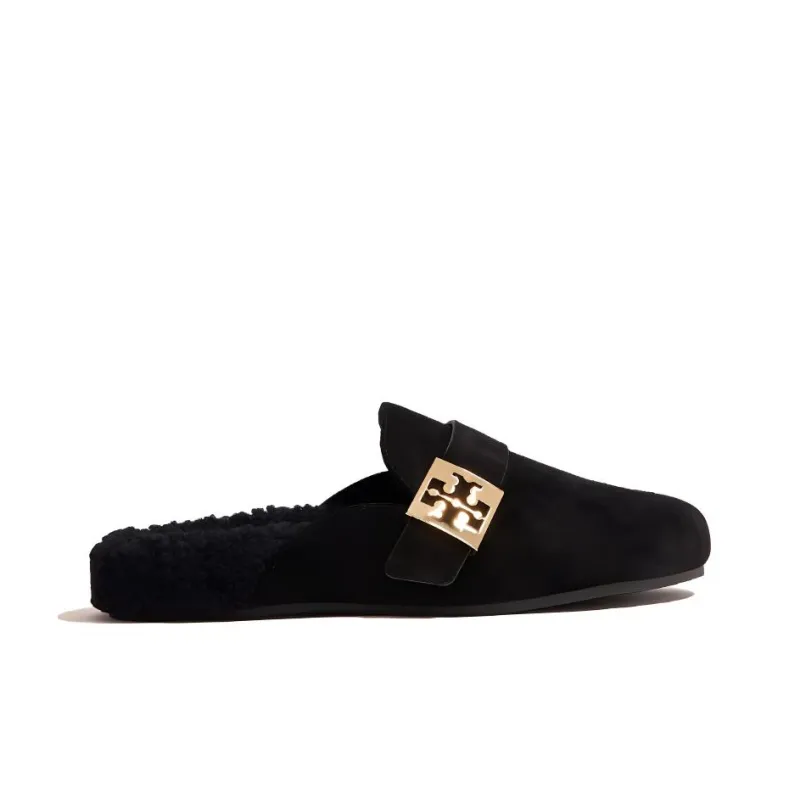 TORY BURCH Closed Toe Slippers Women's Black-1