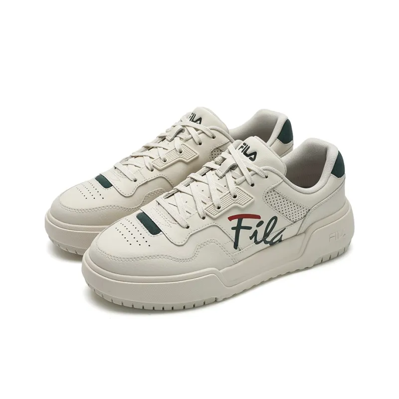 FILA CAMPUS Slip Resistant, Abrasion Resistant, Lightweight Low Top Skateboard Shoes Men's White-2
