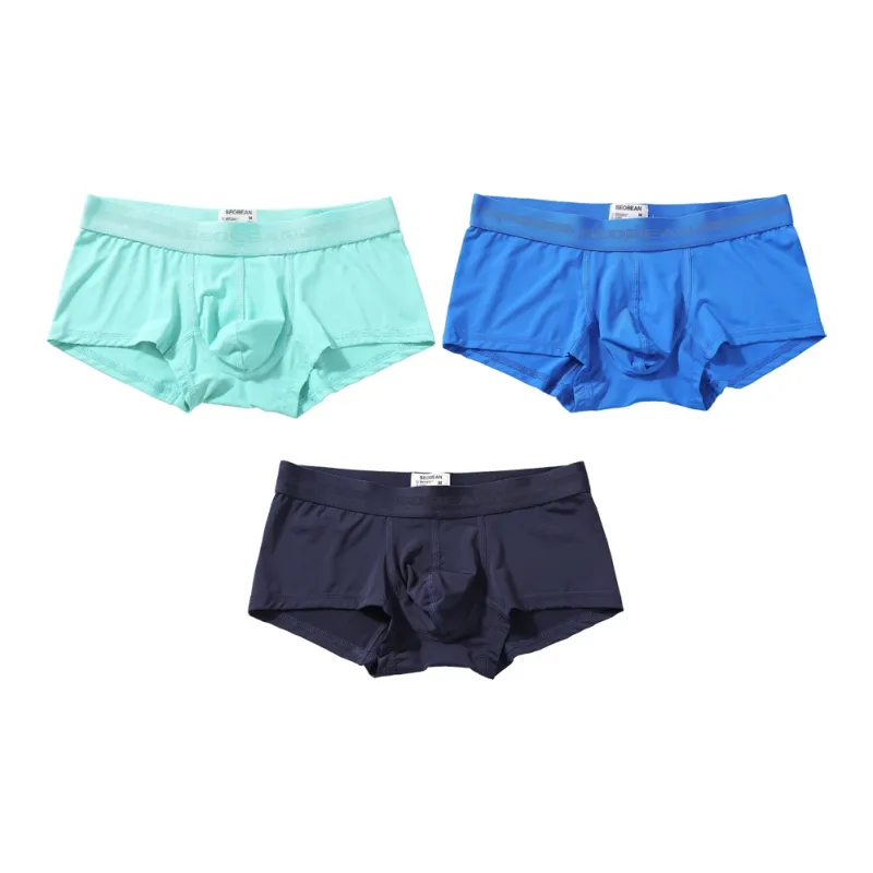 SEOBEAN Underpants Men's 3 Pack-11