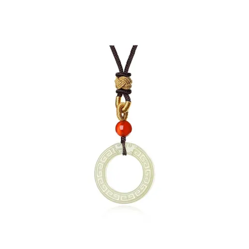 Red All Year Round Chalcedony Necklaces Unisex