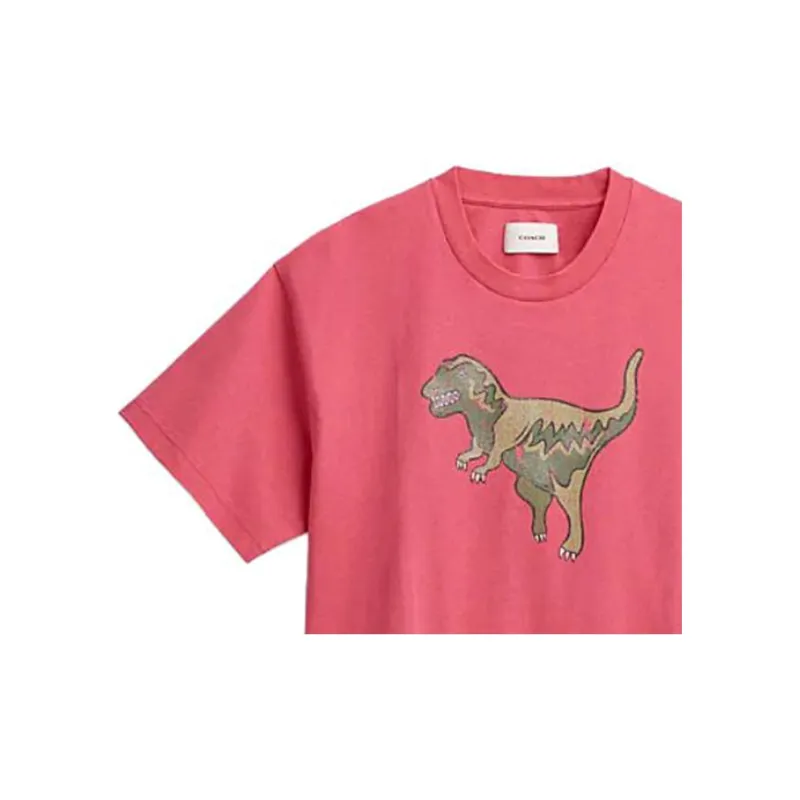 COACH Rexy T-Shirt Women's Pink-3