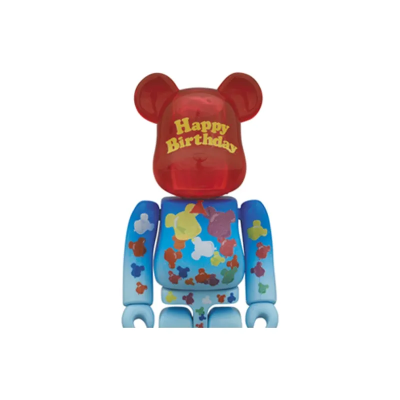 BE@RBRICK Greeting Happy Birthday 2 Hang Tag Box 100%-1