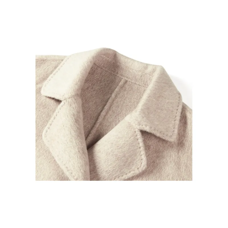 LEDIN Coat Women's Warm Beige Brown-2