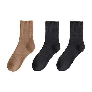 Cotton Gene Mid Calf Socks Unisex Combo Set