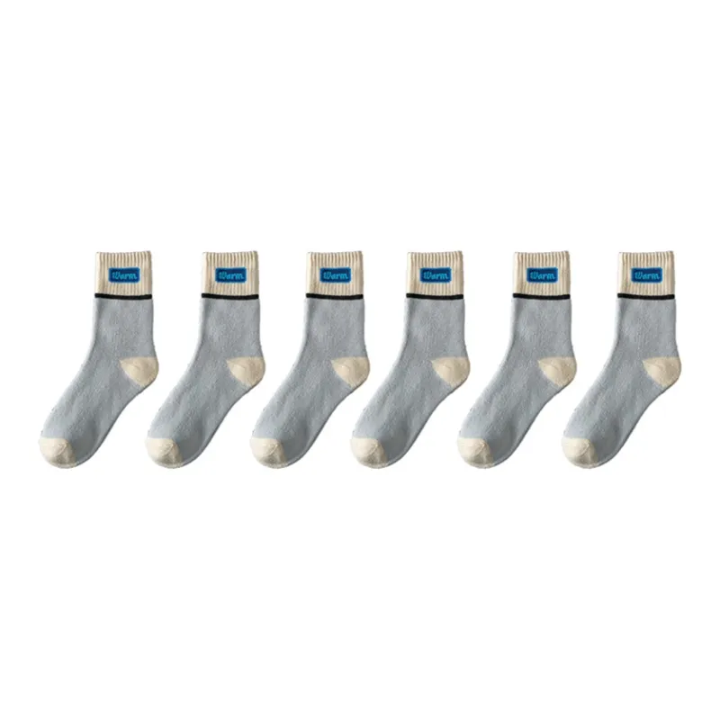 Cotton Gene Mid Calf Socks Men's Combo Set-30