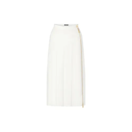 LOUIS VUITTON New Quarterly Products Of LV SS21 Casual Long Skirts Women's White