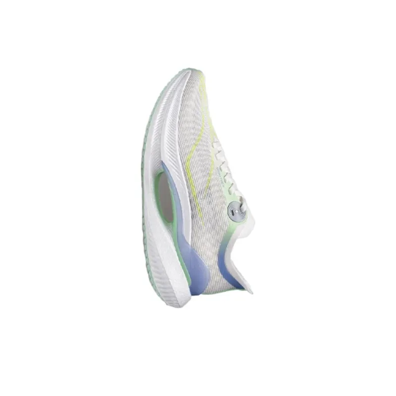 LiNing Jueying 2 Essential Durable Breathable Low Top Running Shoes Women's Green Gray-3