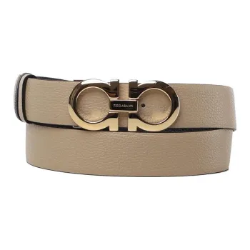 Ferragamo Gancini Buckle Reversible Belt