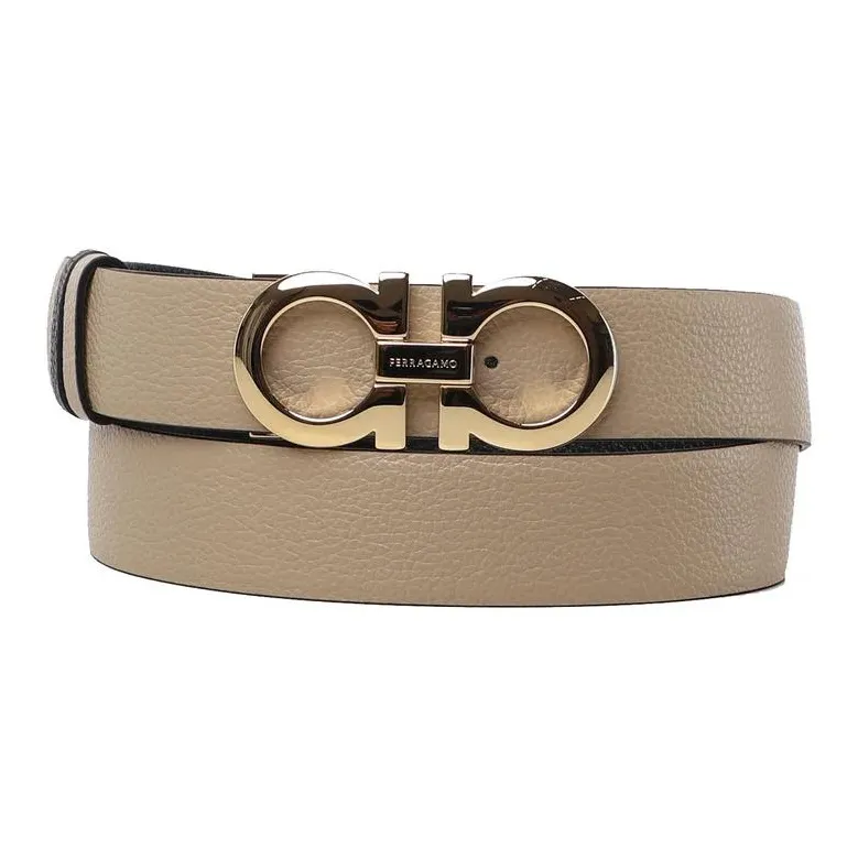 Ferragamo Gancini Buckle Reversible Belt-0