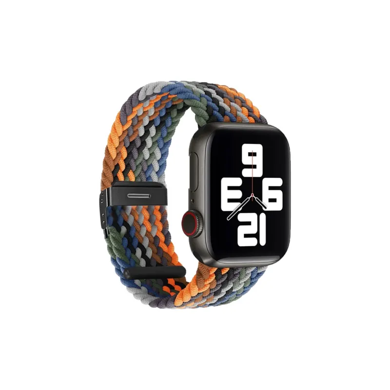 ZHENGGUANG Watch Band Apple Compatibility Woven Material-11