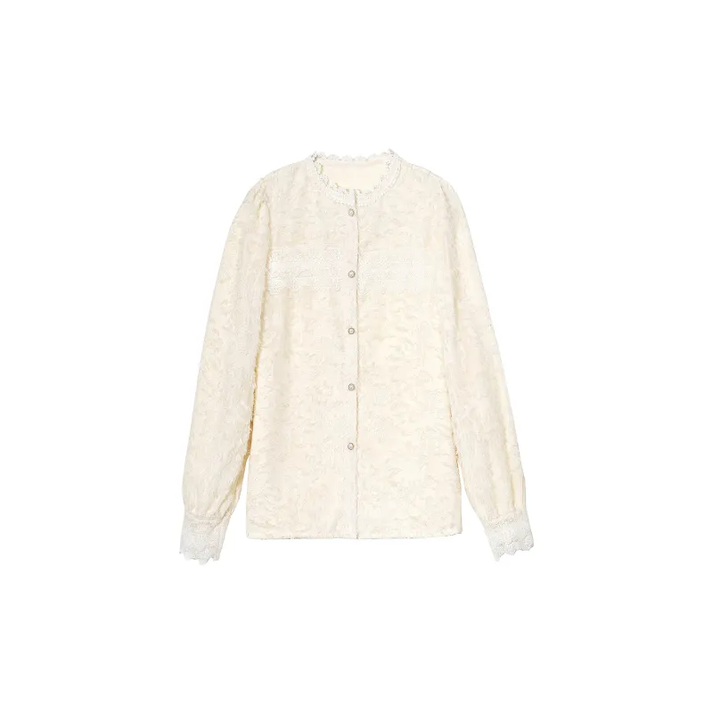 Wbwq Shirt Women's Apricot Fleece Lined-1