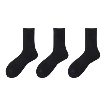 XIANSINIAO Mid Calf Socks Unisex 3 Pack