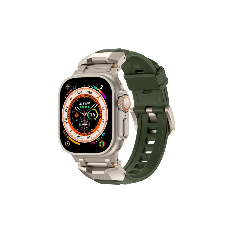 Vobafe Watch Band Apple Compatibility Silicone Material-14