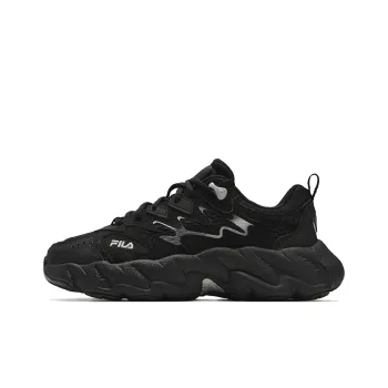 FILA Fern2 Wear Resistant Slip Resistant Low Top Casual Shoes Women's Black