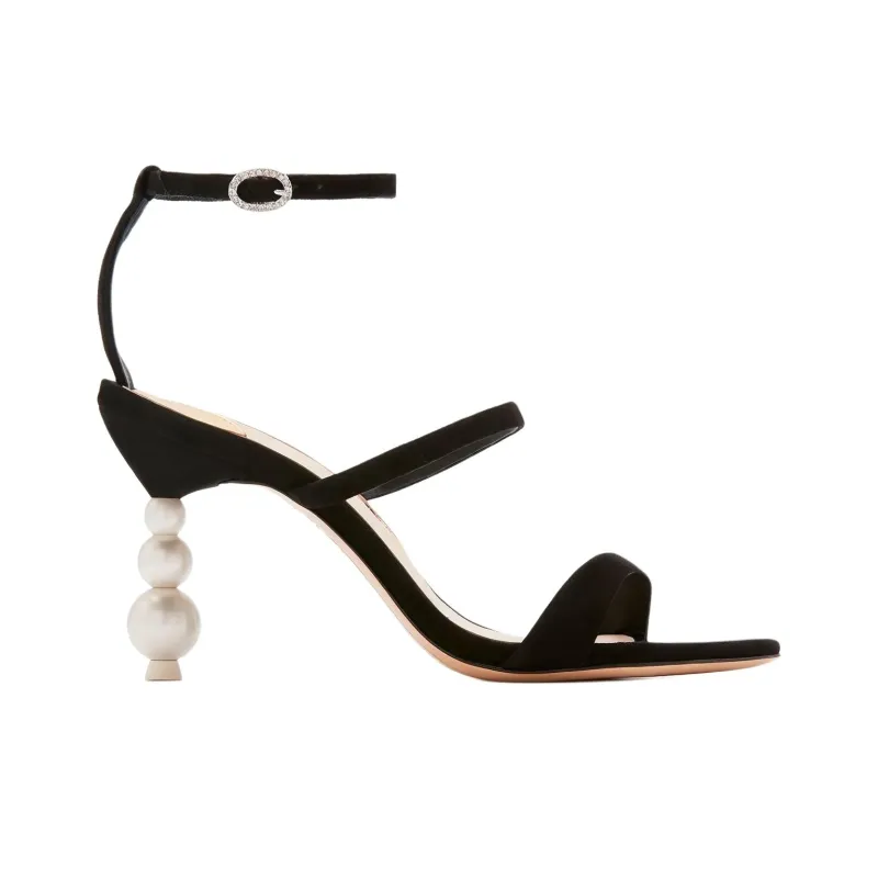 Sophia Webster Rosalind One-Strap Sandals 8.5cm Women's Black-1