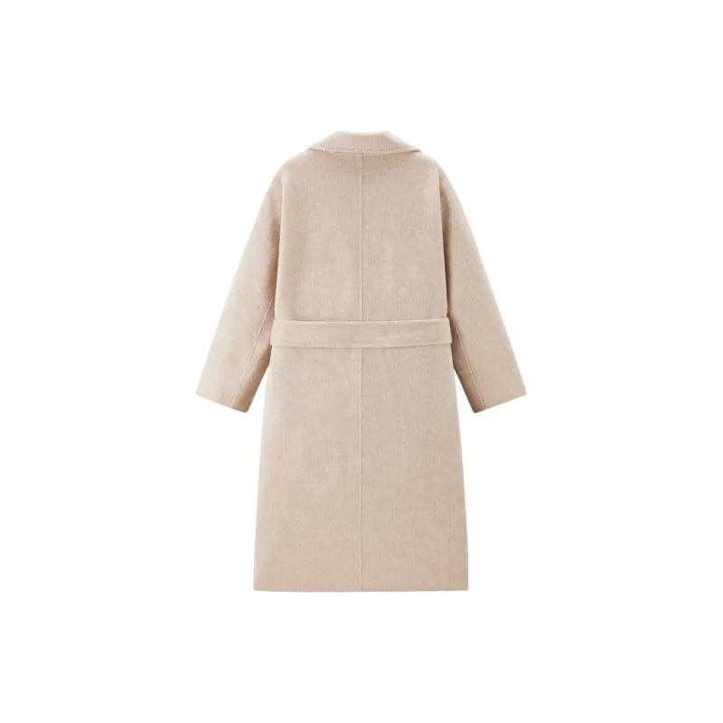 LEDIN Coat Women's Warm Beige Brown-1