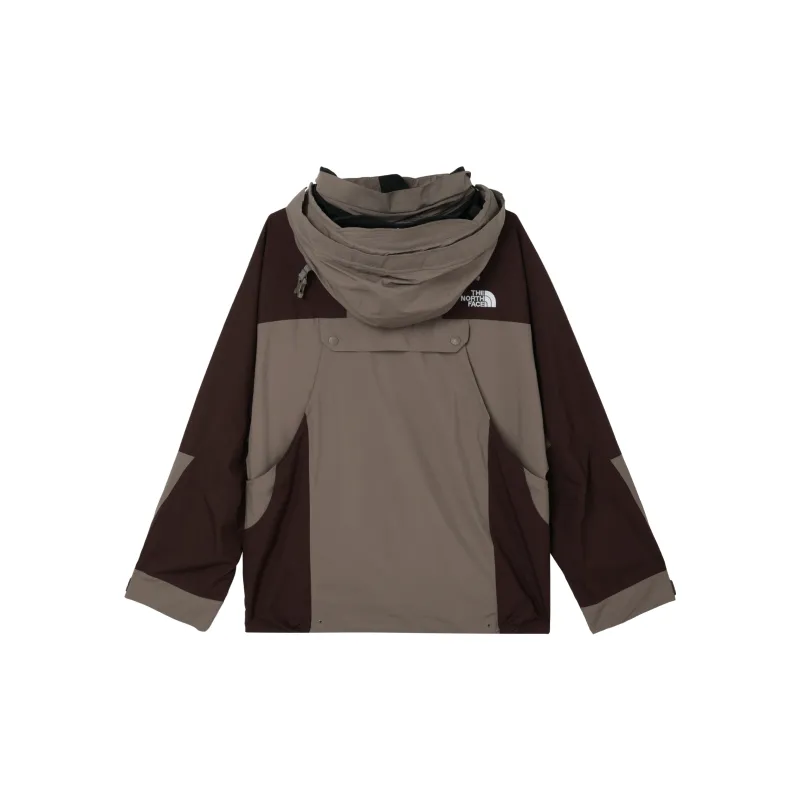 THE NORTH FACE UE Series Waterproof, Windproof, Breathable, And Abrasion Resistant Windbreaker Jacket Men's Gray-1