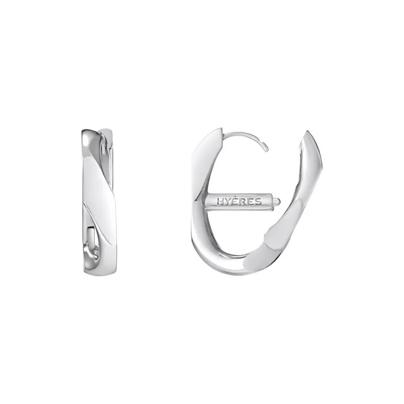 HYÈRES LOR 925 Sterling Silver Earrings Women's Silver-1