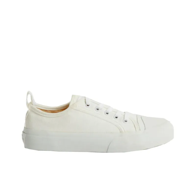 STUDIO NICHOLSON Canvas Shoes Unisex White-1
