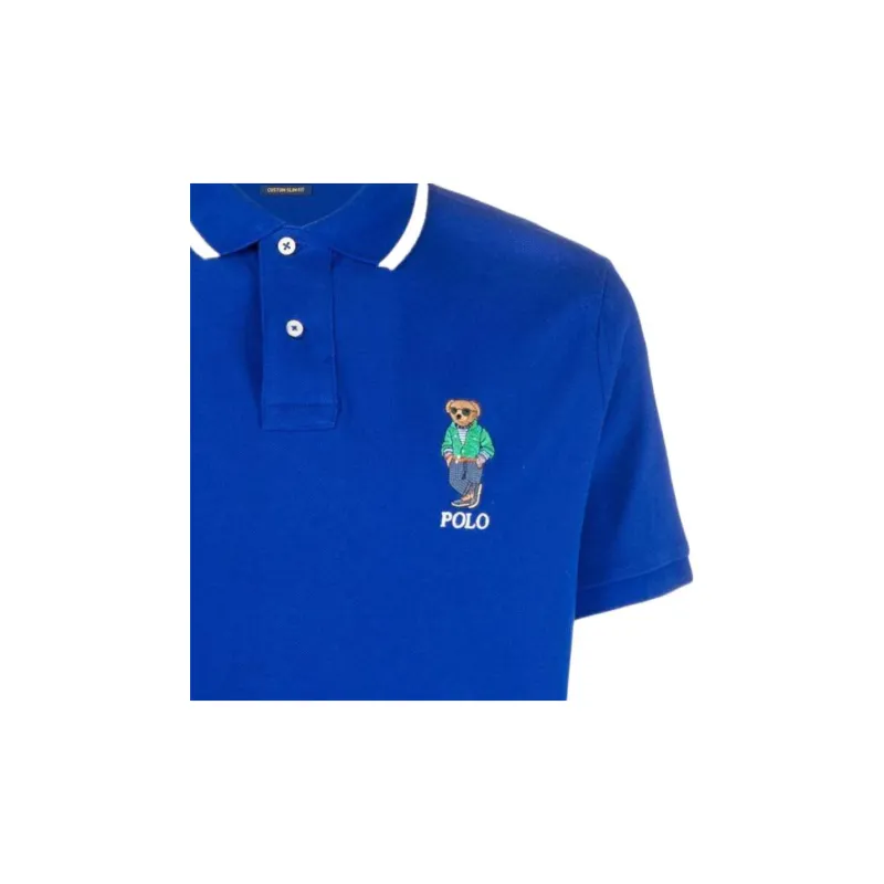 Polo Ralph Lauren Polo Shirts Men Blue-4