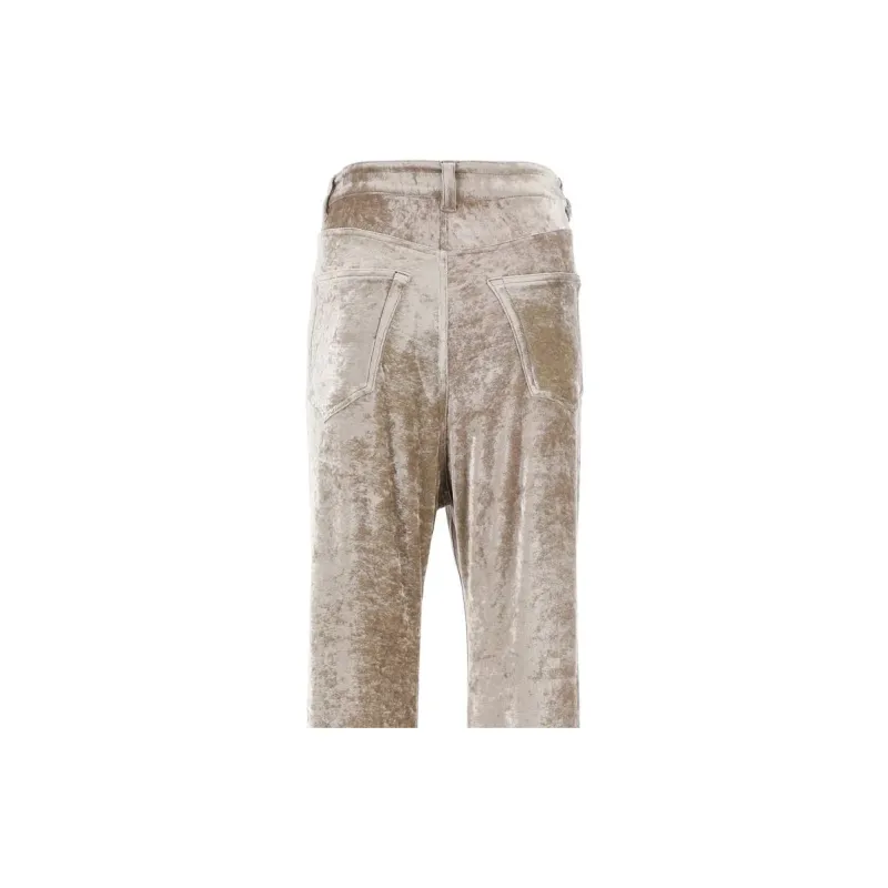 Balenciaga Wide Leg Chenille Trousers-4