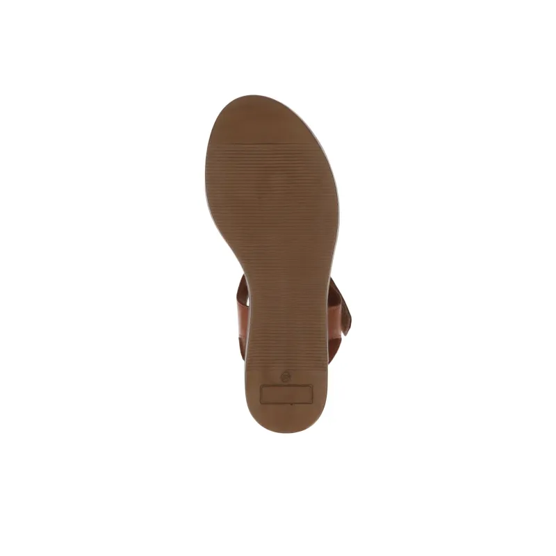 CAPRICE Valentina Strap Sandals 3.5cm Women's Brown-6