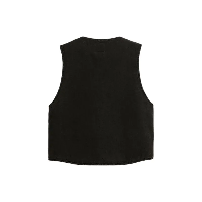 ZARA Vests Men Dark Brown-1