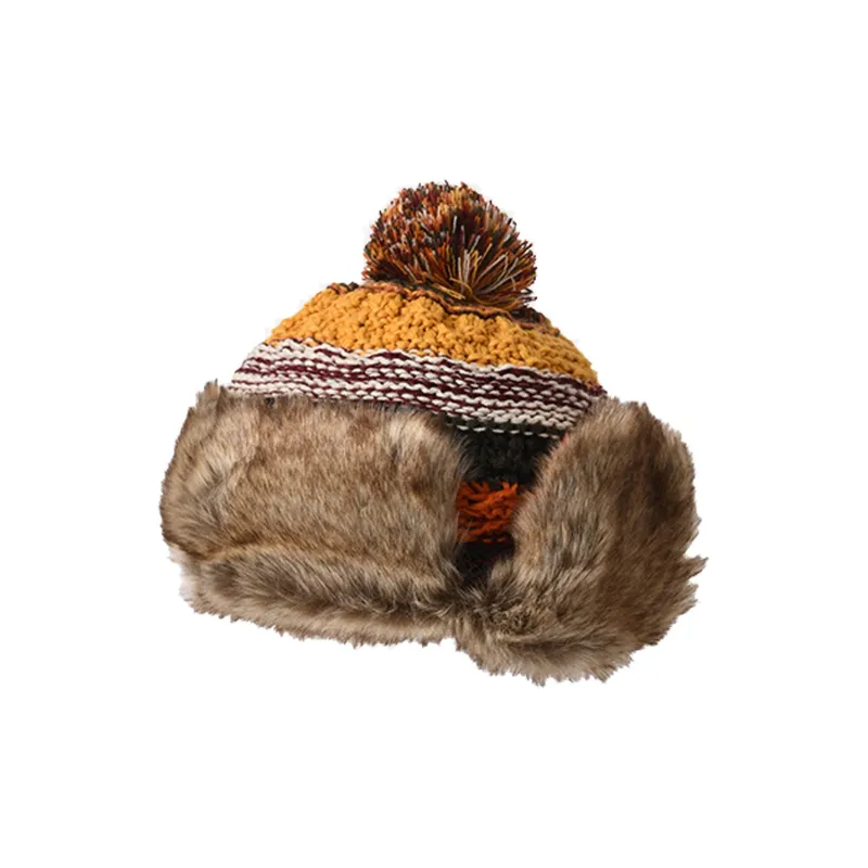 KENMONT Sheep Wool Trapper Hats Kids'-1
