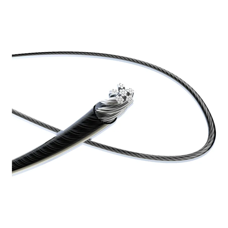 PEAK Aerobic Fat Reduction Non Countable Jump Ropes Fitness Crowd Twine Material PVC+Steel Wire 3m Black-6