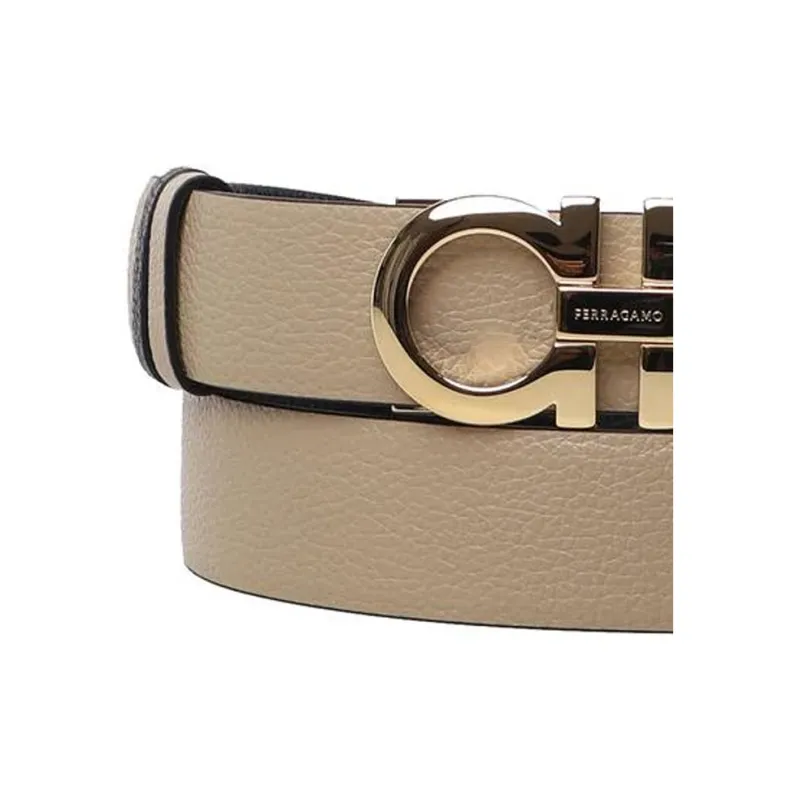 Ferragamo Gancini Buckle Reversible Belt-2