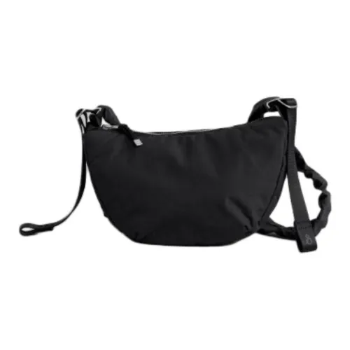 JOSEPH&STACEY Recycled Nylon Shoulder Bag Small Size Women's Black