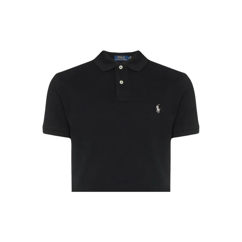Polo Ralph Lauren Polo Shirts Men Black-2