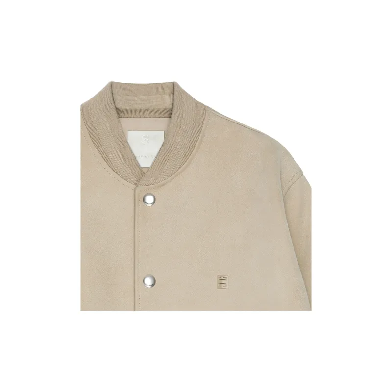 Givenchy Leather Bomber Jacket-5