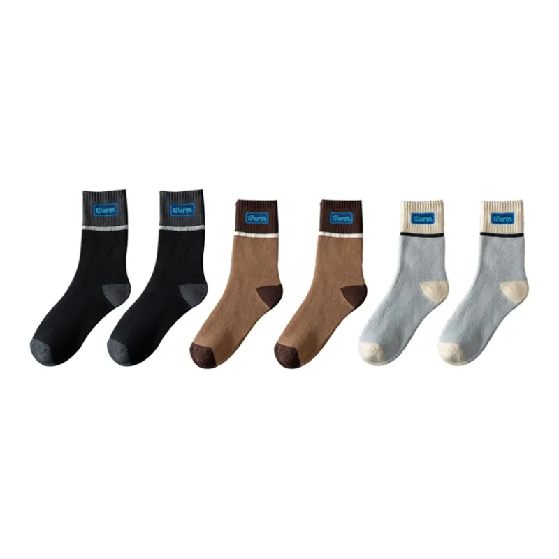 Cotton Gene Mid Calf Socks Men's Combo Set-22