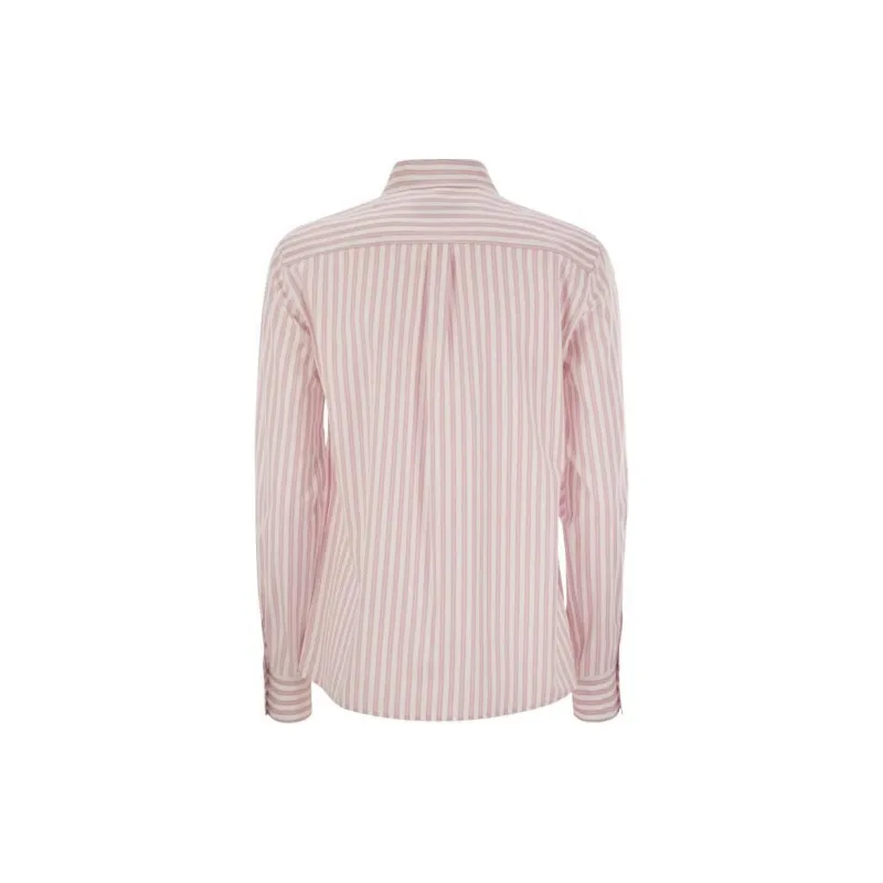 MaxMara Bahamas Buttoned Striped Shirt-1