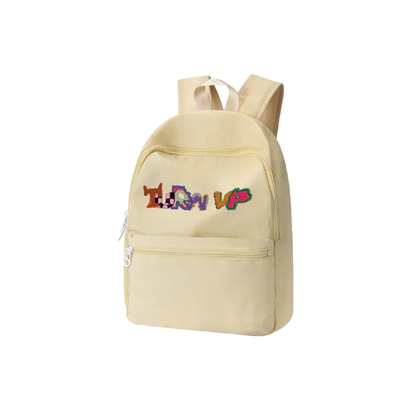 TURN UP Polyester Backpack Regular Unisex Mint Mambo Color-11
