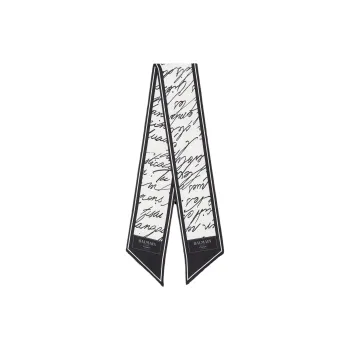BALMAIN Logo print Scarf