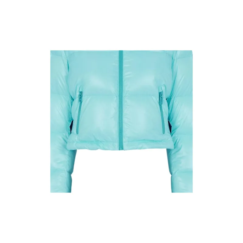FENDI FW22 Down Jacket Women's Blue-5